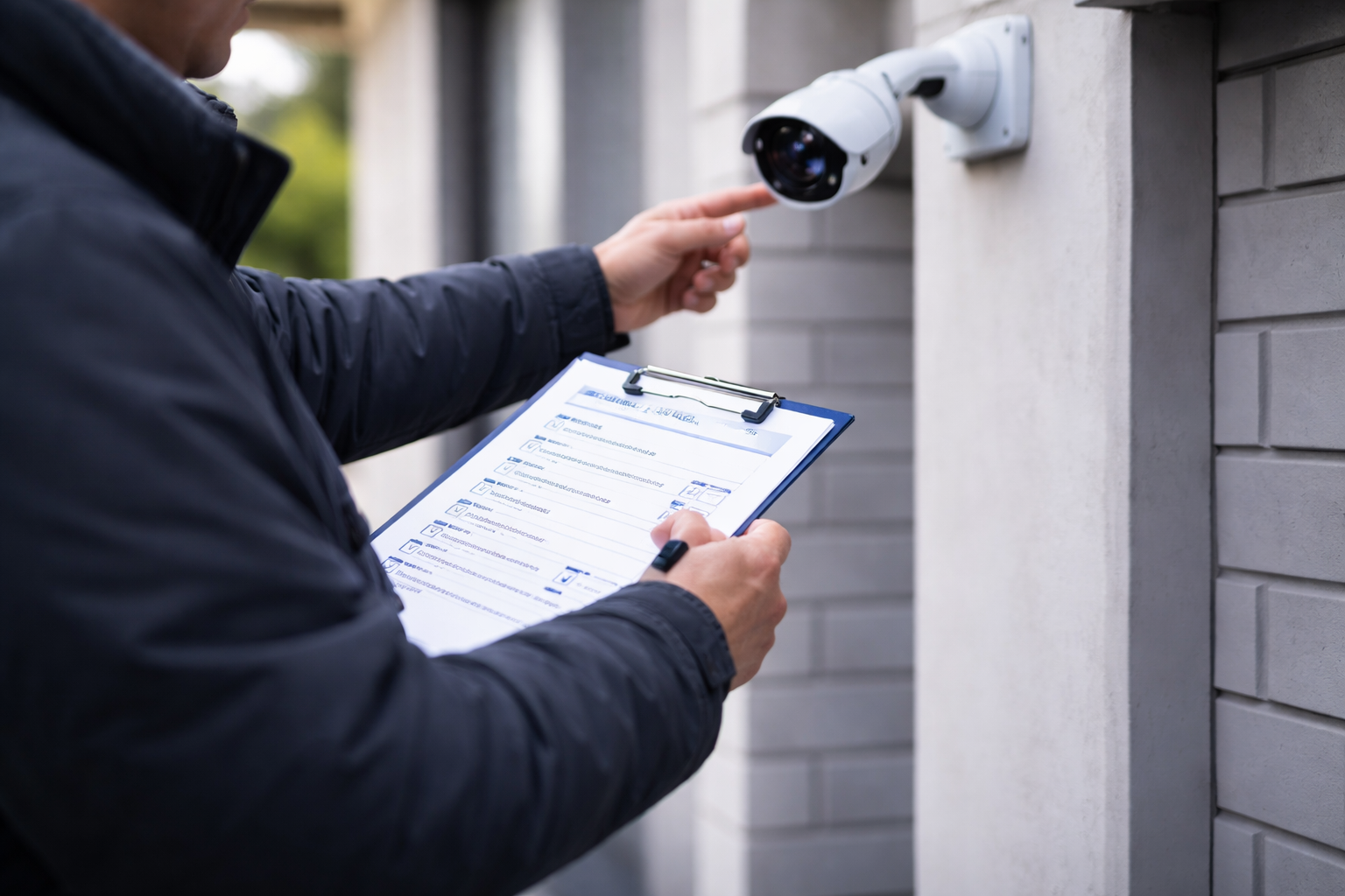 security inspection in progress